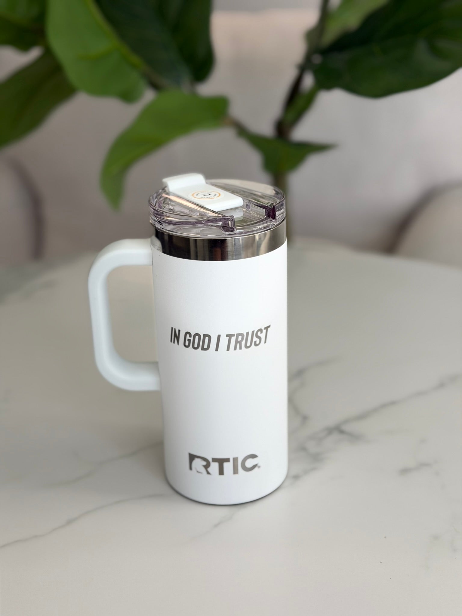 “The Original 16 oz Travel MUG  – In God I Trust Inspirational Drinkware | The Brave Collective”