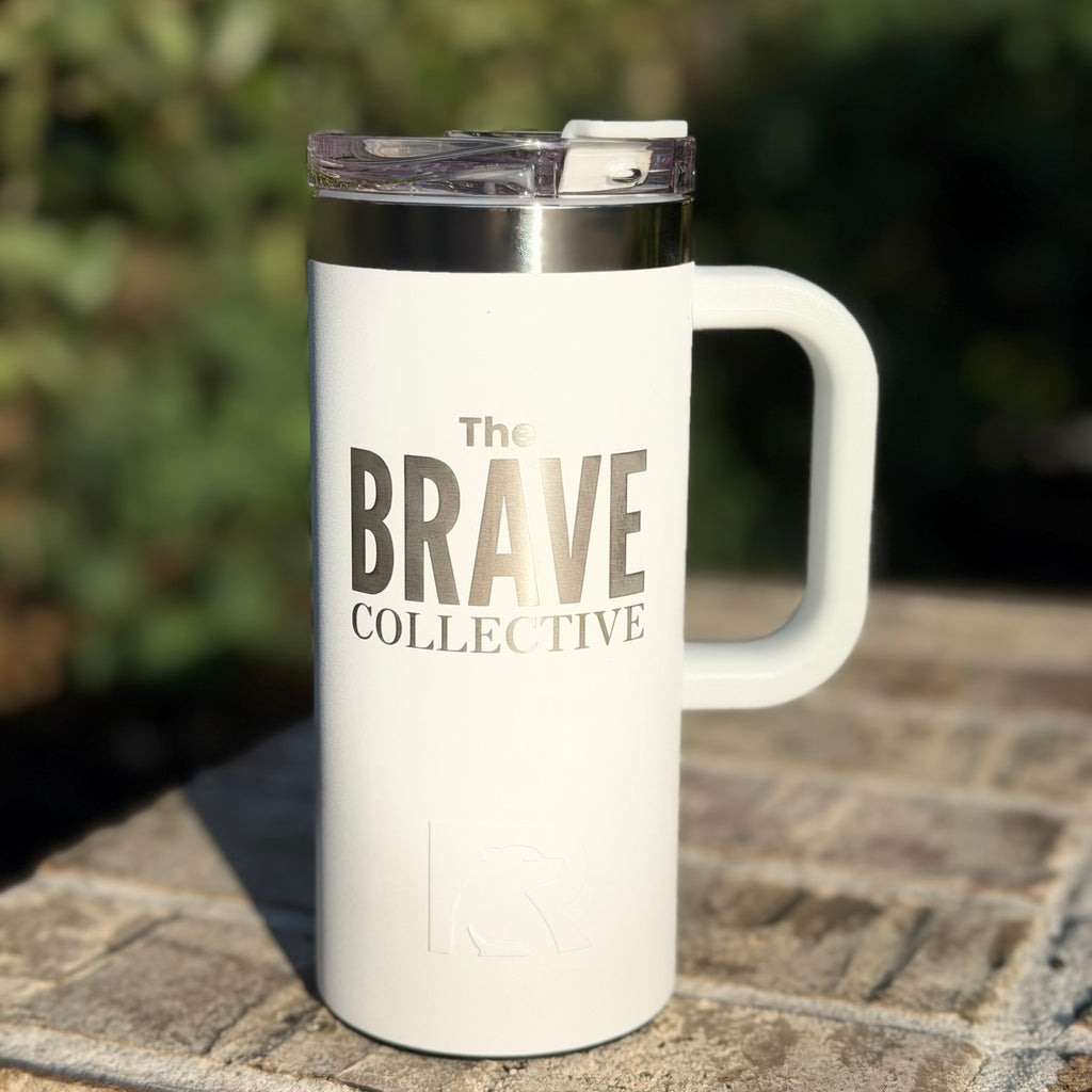 “The Original 16 oz Travel MUG  – In God I Trust Inspirational Drinkware | The Brave Collective”