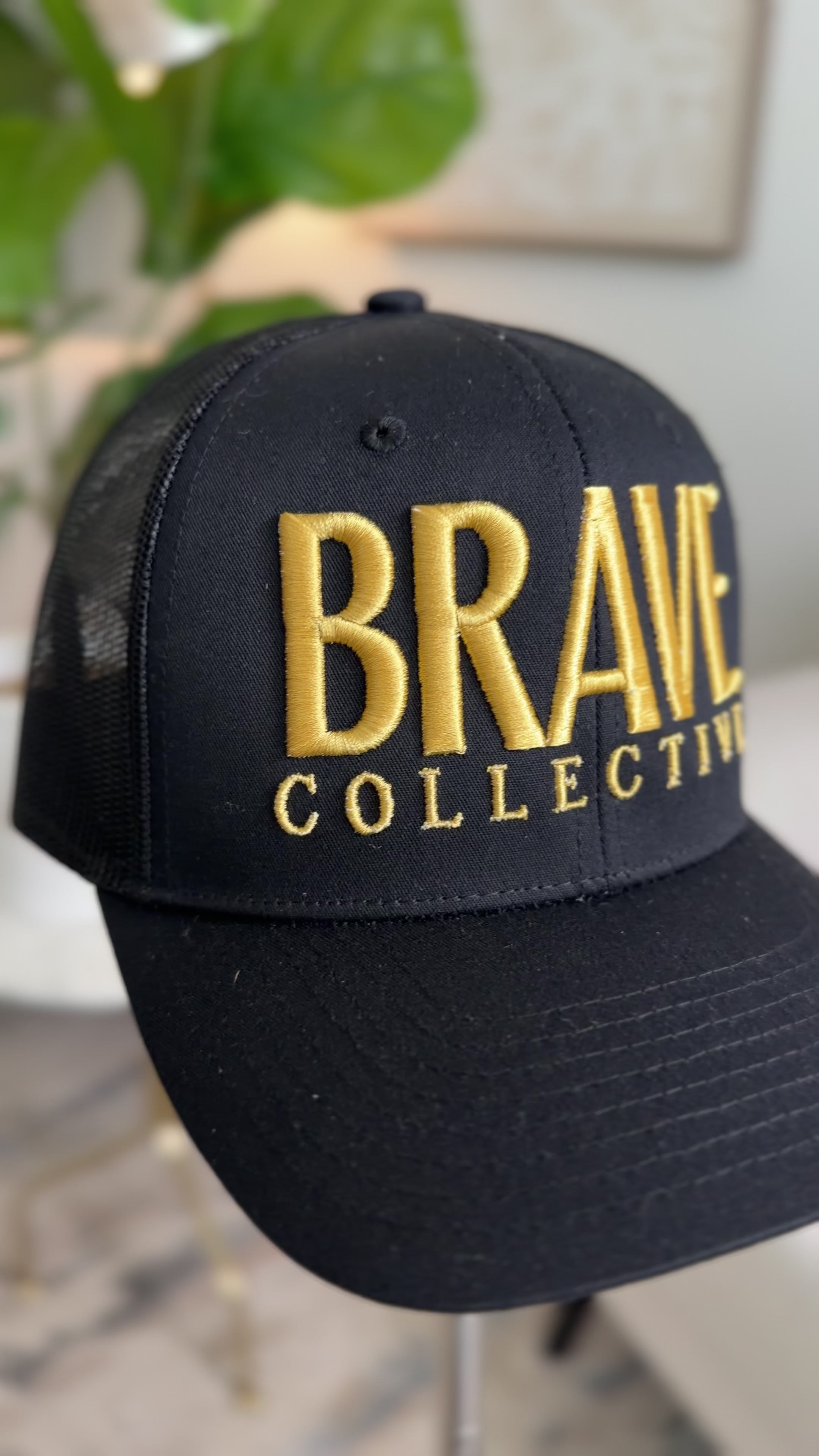 The Original BRAVE Collective Hat "The Golden Collection"
